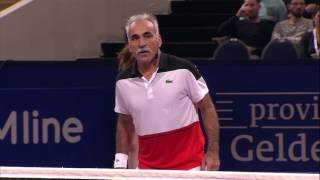 Samenvatting Bahrami  Schalken vs Henman  Haarhuis  AFAS Tennis Classics 2016 [upl. by Sanjiv966]