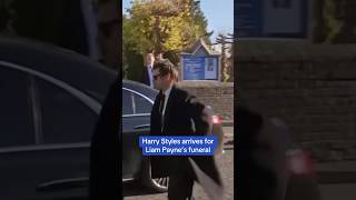 Harry Styles at Liam Payne’s funeral [upl. by Asseniv]