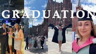 University Graduation Vlog  Liverpool UK  2022 finally [upl. by Schlicher]