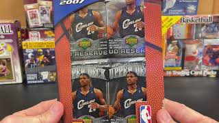 200607 Upper Deck Reserve NBA BASKETBALL Packs Opening [upl. by Airda]