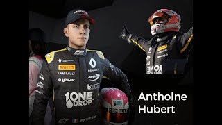 Anthoine Hubert in F1 2019 game [upl. by Adniram]