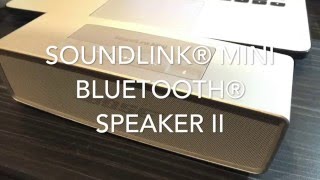 BOSE SoundLink® Mini Bluetooth® speaker II ボーズ ワイヤレススピーカーの充電できない時の解決法 [upl. by Assyram368]