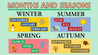 Seasons  Months of the Year  Science for Kids  PrimaryWorld [upl. by Brunella222]