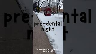 Pre dental night at UIC internationaldentist dentaleducation dentaleducation dentistrydentist [upl. by Natsirc963]