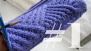 Stricken mit eliZZZa  Socken quotAbsurdistanquot  Teil 1  Ergonomische Spitze [upl. by Blayze838]