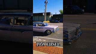 1959 Edsel going up the Country  Gaslight Festival 2024 ford carshow driving [upl. by Boser]