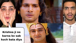 Mahabharat  ep 195 part 2  Karna learns about his mother  Pakistani Reaction [upl. by Olin]