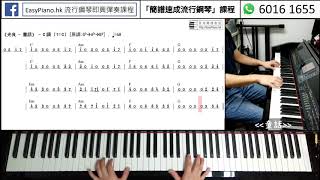 初學歌曲3A：《光良  童話》EasyPianohk [upl. by Gianni551]