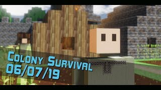 Colony Survival  The Best Living Conditions Stream 060719 [upl. by Ahsilla]