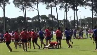 Rugby WA Rugby  U16 State Champs South vs North G1 2014 [upl. by Znarf]