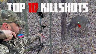 THE 10 BEST ARCHERY WHITETAIL KILLSHOTS EVER [upl. by Quar677]