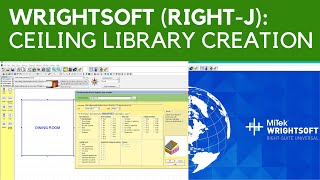 Wrightsoft Manual J Heat Load Calculation  Ceiling Library Creation [upl. by Schou]