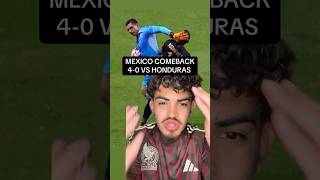 Mexico Comeback 40 Vs Honduras 🤯 [upl. by Atsyrk502]