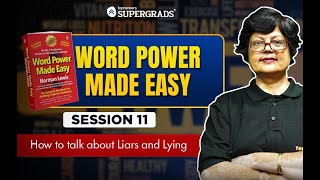 Word Power Made Easy Norman Lewis 📚 How to Talk about Liars amp Lying  Session 11  CAT VARC [upl. by Akima]