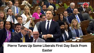 PierrePoilievre Question Period Today Boring Bits Removed [upl. by Eseuqram933]