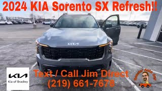 2024 Kia Sorento First look SX X Line Bradley Illinois [upl. by Orimlede]