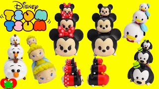 Disney Tsum Tsum Collectible Stackable Figures Mickey Minnie and More [upl. by Buckley470]