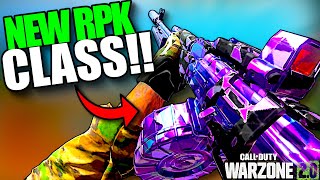 the BEST WEAPON TUNING for the NEW RPK CLASS in WARZONE 20 [upl. by Uticas]