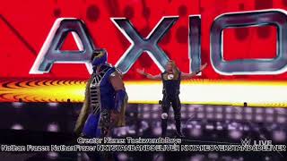 WWE 2K24 NXT Stand amp Deliver 2024 Axiom and Nathan Frazer attires April 6 2024 [upl. by Narrad]