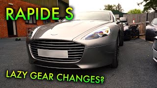 Is the lazy gear change and throttle response normal on my Aston Rapide S QOTW 108 [upl. by Aleka]