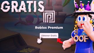 🤑 COMO TENER ROBLOX PREMIUM GRATIS EN ROBLOX 2024 [upl. by Ahsenak]