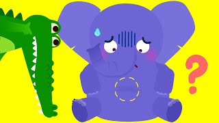 Elephant’s Belly Button  Fun Baby Animal Song  Nursery Rhymes amp Kids Songs [upl. by Fernandez]