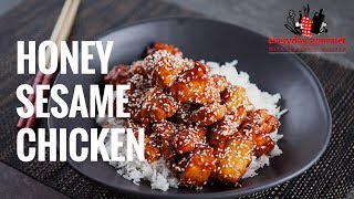 Honey Sesame Chicken  Everyday Gourmet S7 E12 [upl. by Ahseek]