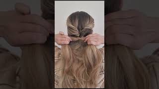 ASTUCE COIFFURE CHIGNON RAPIDE amp FACILE A FAIRE SOI MEME 🧸 coifure 2024 travail  école  collège [upl. by Betti]