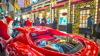 ✨ A Magical London Christmas Night Walk ✨ Christmas in London 2023 ✨ 4K HDR [upl. by Dobb]