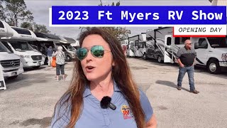 2023 Ft Myers RV Show Opening Day [upl. by Aneelahs473]