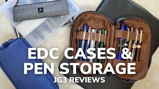 EDC Pen Cases and a Couple of Inexpensive Storage Options [upl. by Pallua]