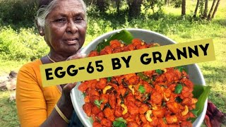 Egg 65 Recipe  Egg White Recipes by grandma  Cooking Egg 65  CookFunz [upl. by Yeldah630]