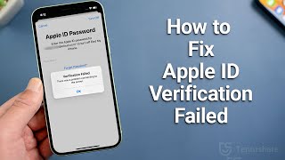 Apple ID Verification Failed 6 Ways to Fix It [upl. by Gotthelf]