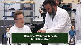 Löten mit Idiöten – Bau einer Webmaschine 6 Aufz v 05072018 [upl. by Kirtap]