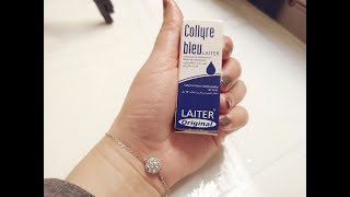 Collyre bleu لتصفية بياض العين [upl. by Enner]