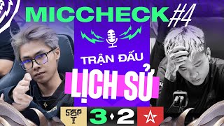 TRẬN ĐẤU LỊCH SỬ 51 PHÚT 17 GIÂY  MIC CHECK 4 SGP  1S  ĐTDV MÙA XUÂN 2024 [upl. by Thornton]