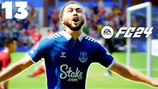 DCL IN THE DERBY  EA Sports FC 24 Everton Career Mode  Part 13 [upl. by Hallette]