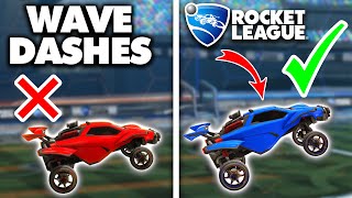 The CORRECT Way to WAVE DASH Rocket League How to Wavedash Tutorial [upl. by Odab877]