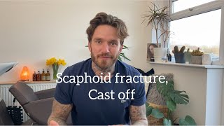 Scaphoid fracture recovery  4 weeks after surgery [upl. by Noicpesnoc291]