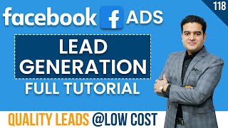 How to create Facebook Lead Generation Ads Campaign Hindi  Facebook Ads Course by Marketing Fundas [upl. by Aniale]