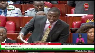 Ndindi Nyoro If the Finance Bill does not pass every constituency will be cut Ksh50m from CDF [upl. by Sagerman]