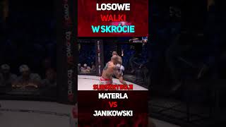 Materla VS Janikowski  W Skrócie shorts materla janikowski famemma walka [upl. by Vidda]