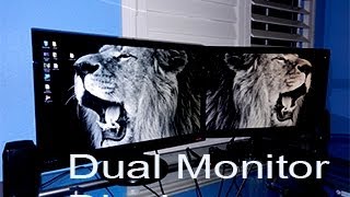 How to Make a Dual Monitor WallPaper HD [upl. by Iramo]