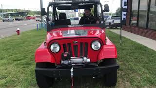 2018 Mahindra Roxor 25 turbo diesel side by side RXR [upl. by Issie803]