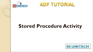 Stored Procedure Activity in Azure Data Factory  Stored Procedure Activity in adf  adf part 38 [upl. by Henriques10]