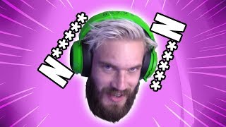 O PEWDIEPIE FALOU quotA PALAVRA COM Nquot PROIBIDA [upl. by Woodford]