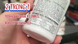 Review Vitamin D3 4000 K2 [upl. by Carolan404]