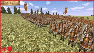 Rome Total War EPIC BATTLES  14 Saxons Shieldwall vs 2000 Horsemans [upl. by Attayek]