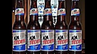 TECATE LIGHT MEDIA DE VIDRIO [upl. by Marinelli703]