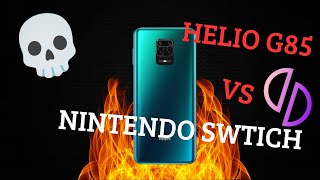 ¡¿EMULÉ SWITCH EN UN GAMA BAJA  Redmi Note 9 Helio G85 💀❗ [upl. by Leva]